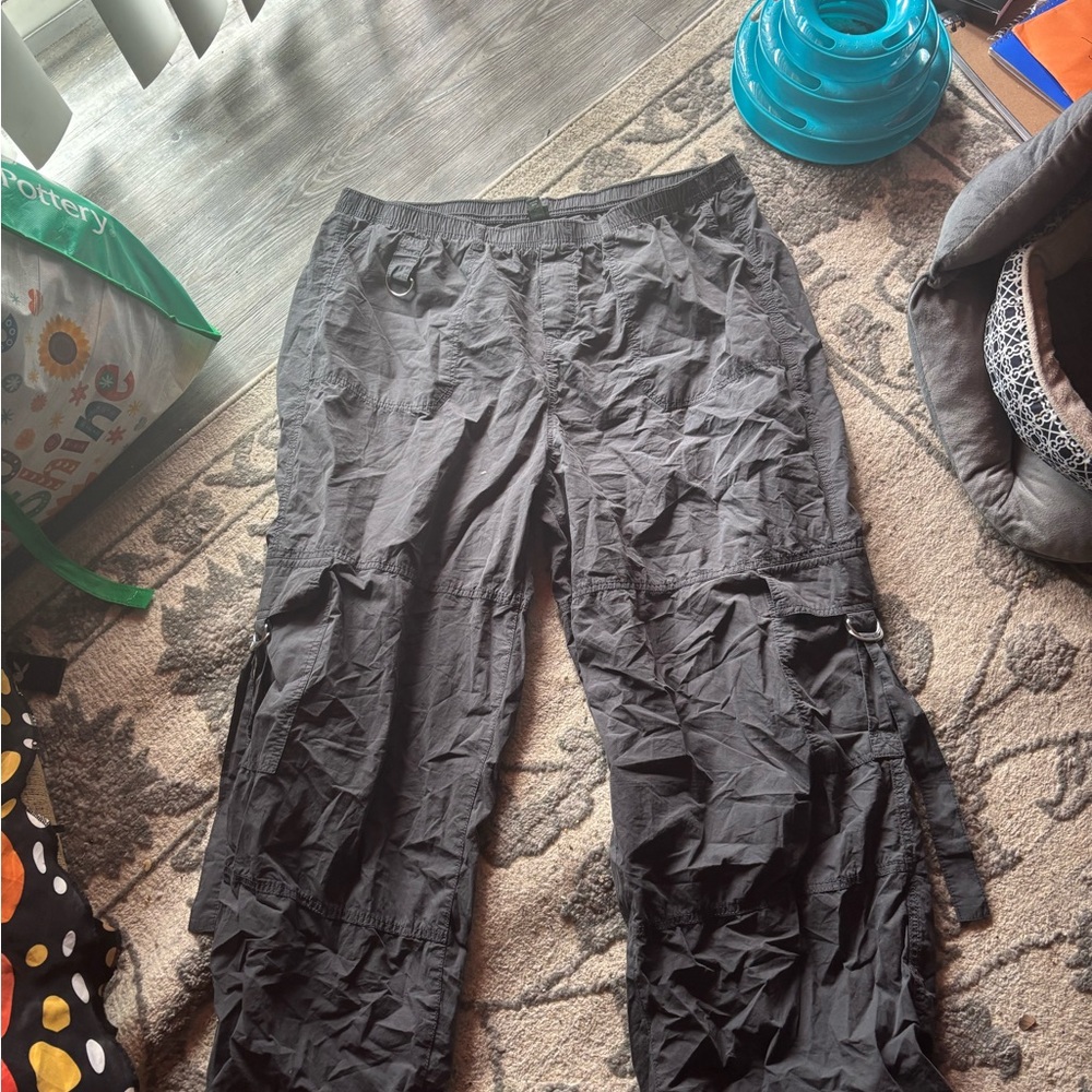 Black Cargo Pants